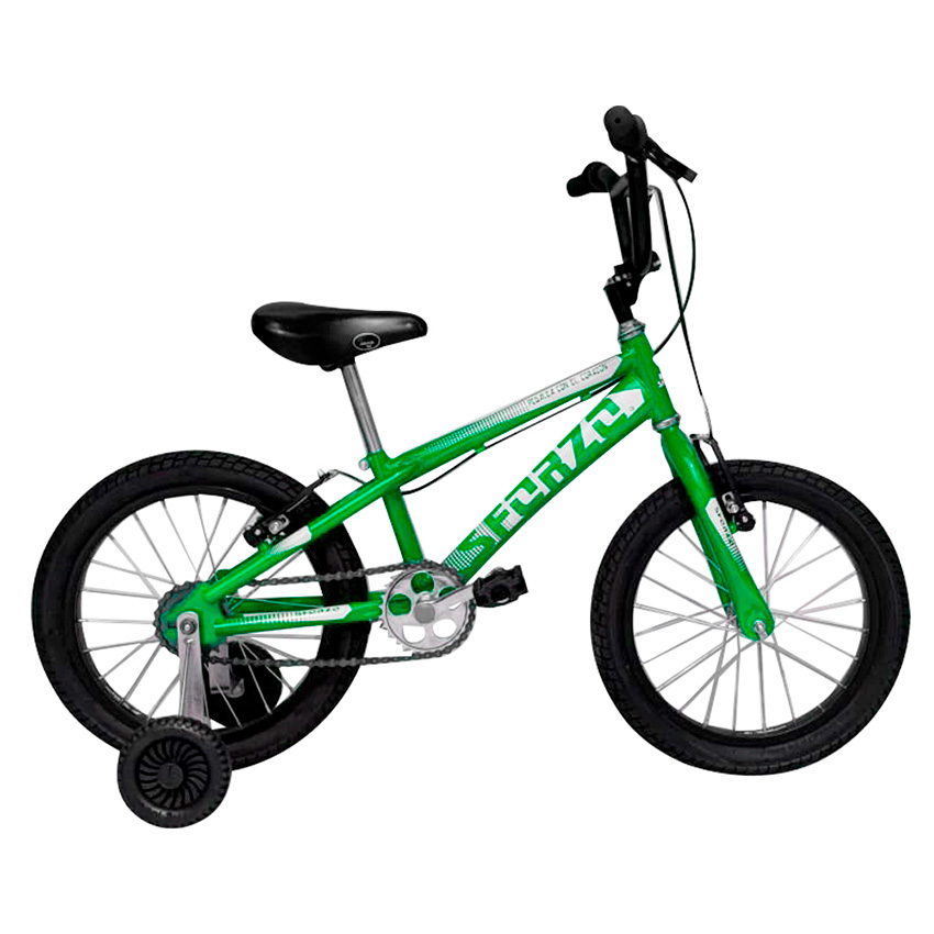 Bicicleta niño online verde